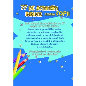 77 de activități biblice pentru copii