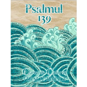 Psalmul 139 - carte de colorat