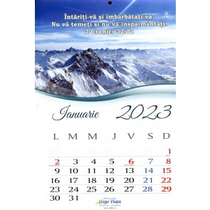 Calendar de perete 2023 – format A4 [AV]
