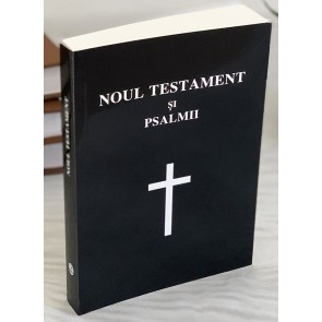 Noul Testament si Psalmii [negru, cu cruce]